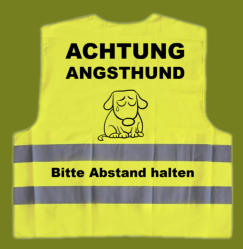 Warnweste Hund